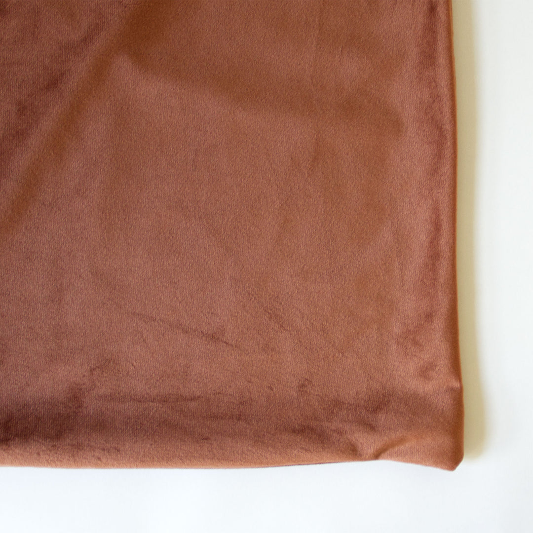 Velvet Pillow Cover - Chestnut