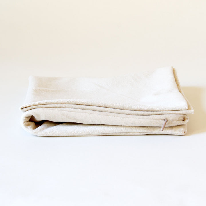 Velvet Pillow Cover - Ivory