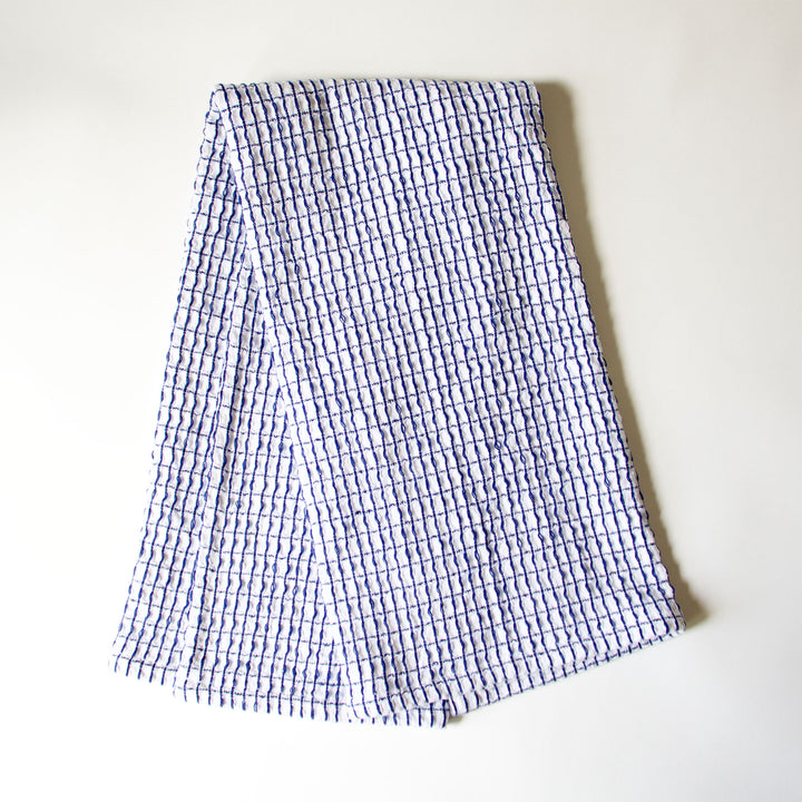 Waffle Kitchen Towel - Blue