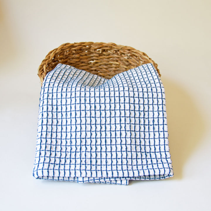 Waffle Kitchen Towel - Turquoise