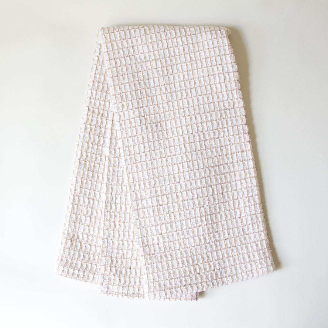 Waffle Kitchen Towel - Tan
