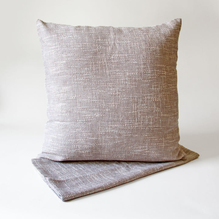 Woven Pillow Cover - Grey