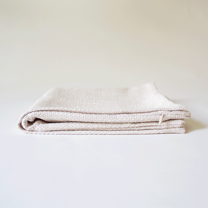 Woven Pillow Cover - Ivory